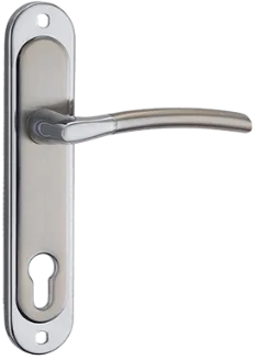 Ручка для дверей на планці ESSE A-1210-85 SN/CP