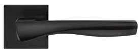 Ручка для дверей на розетці WAVE A-2018 BLACK