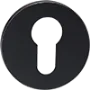 Накладка під циліндр E4 BLACK