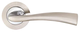 Ручка для дверей на розетці TANGO Z-1259 SN/CP
