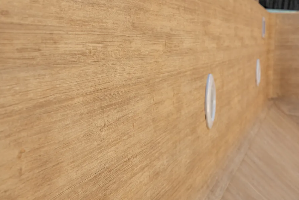 Reinforced membrane, 3D Premium Collection, LARCH NATURE, 1.65, lacquer coated — photo 2