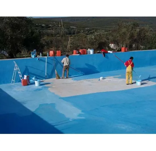Pool paint, blue, 20 kg — photo 2