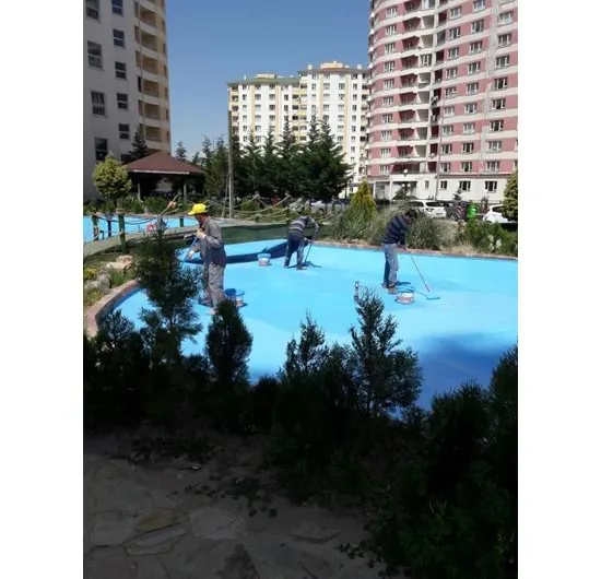 Pool paint, blue, 20 kg — photo 3