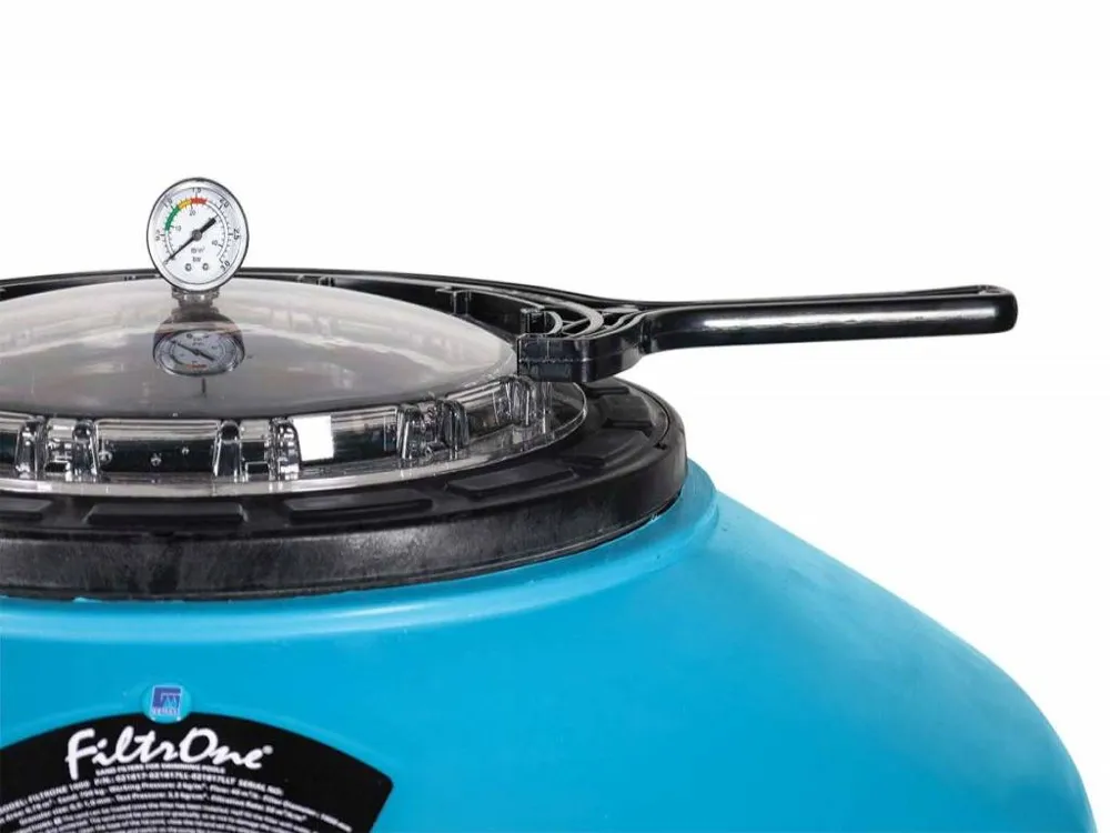 Filter 760 mm with side-mount valve for 250 kg of sand, 22 m³/h, “FILTRONE LLT” — photo 5