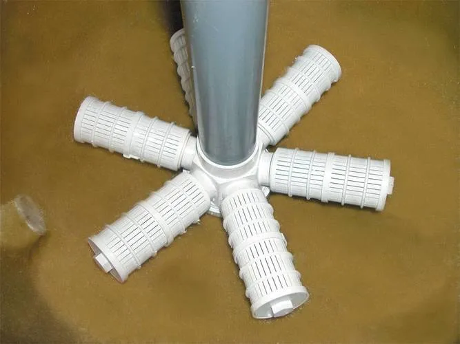Series filter D.1000 mm, 32-39 m³/h, 63 mm, filtration bed height 1 m, with valve — photo 2
