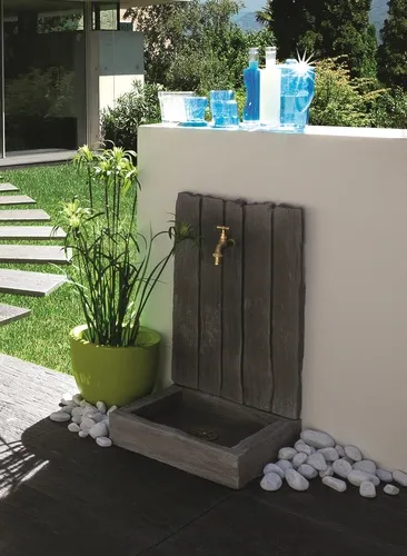 Garden fountain ARDOISIERE, Gris shade