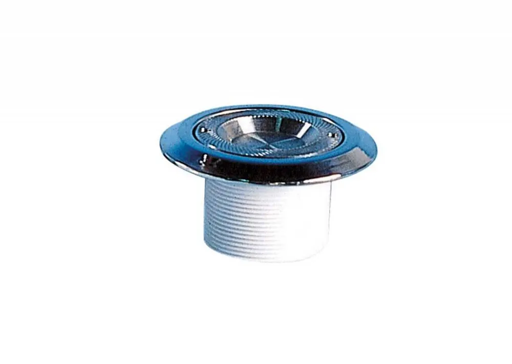 Vacuum inlet AISI 316 stainless steel with ABS plastic body, for concrete pools — photo 1