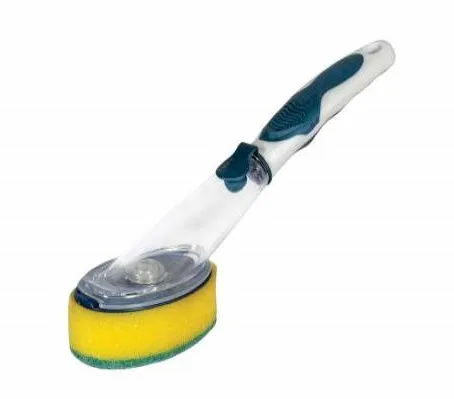 Pool cleaning sponge with handle — photo 1