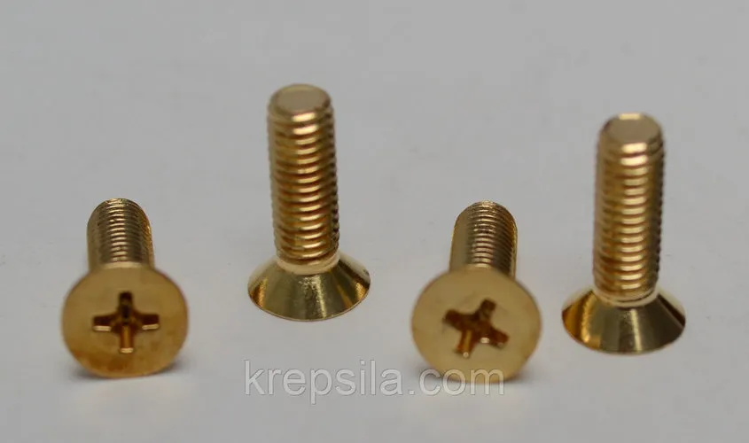 Brass screw M5x15 — photo 1