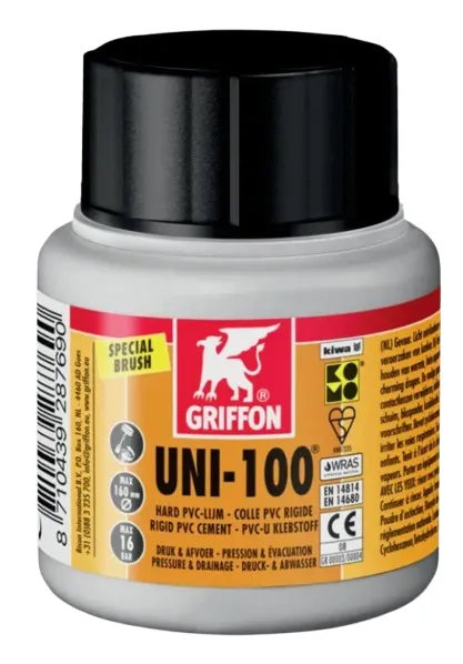 Клей GRIFFON для ПВХ 0.125л