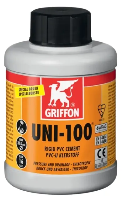 Клей GRIFFON для ПВХ 0.500л