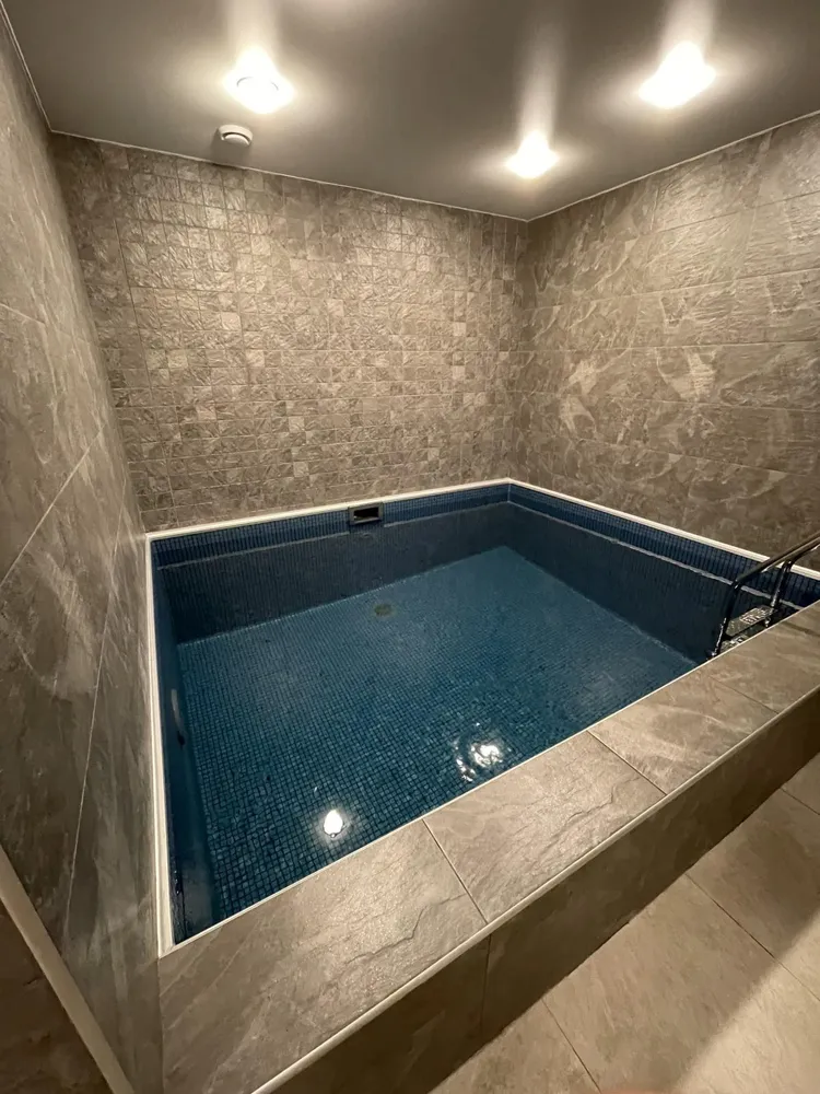 Мембрана MATRIX DARK SILVER BLUE чорна мозаїка, 1.65м армована з лаковим покриттям — фото 3