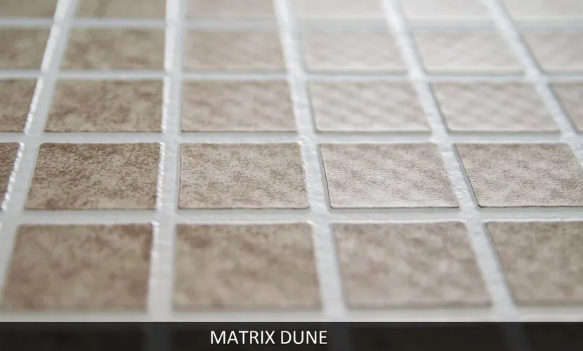 Мембрана MATRIX DUNE бежева мозаїка, 1.65м армована з лаковим покриттям — фото 1
