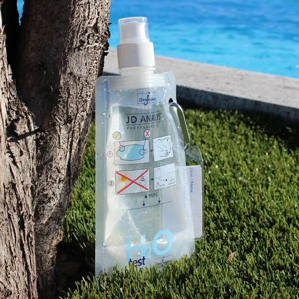 Soft bottle for pool water analysis Desjoyaux JD Analyz — photo 3