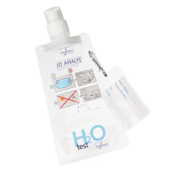 Soft bottle for pool water analysis Desjoyaux JD Analyz — photo 4
