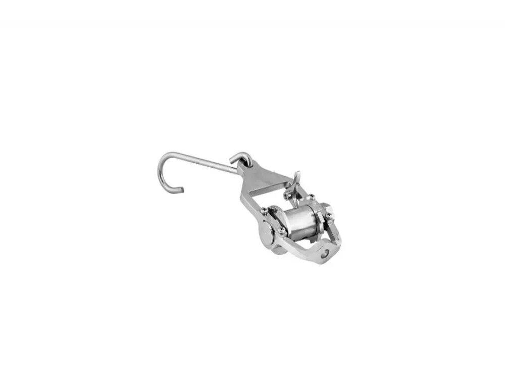 Tensioner for lane rope
