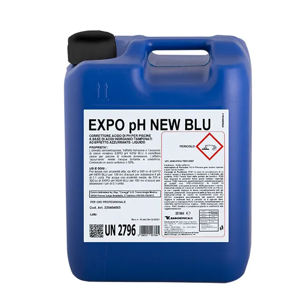 PH мінус (оригінальне фасування) 20л/27кг 43% (Італія) рідкий, EXPO pH new BLU