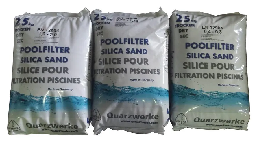 Filter sand 1.0-2.0 mm, 25 kg, Quarzwerke, Germany — photo 2