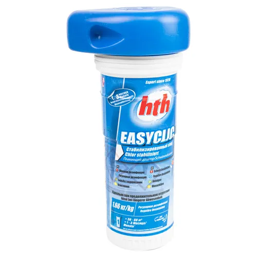 Поплавок hth EASYCLIC 1.66 кг обеспечивает полный уход за бассейном — фото 1