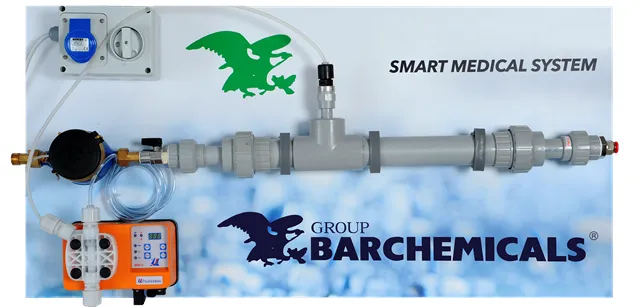 Профілактика Legionella (Італія), система SMART SYSTEM MEDICAL