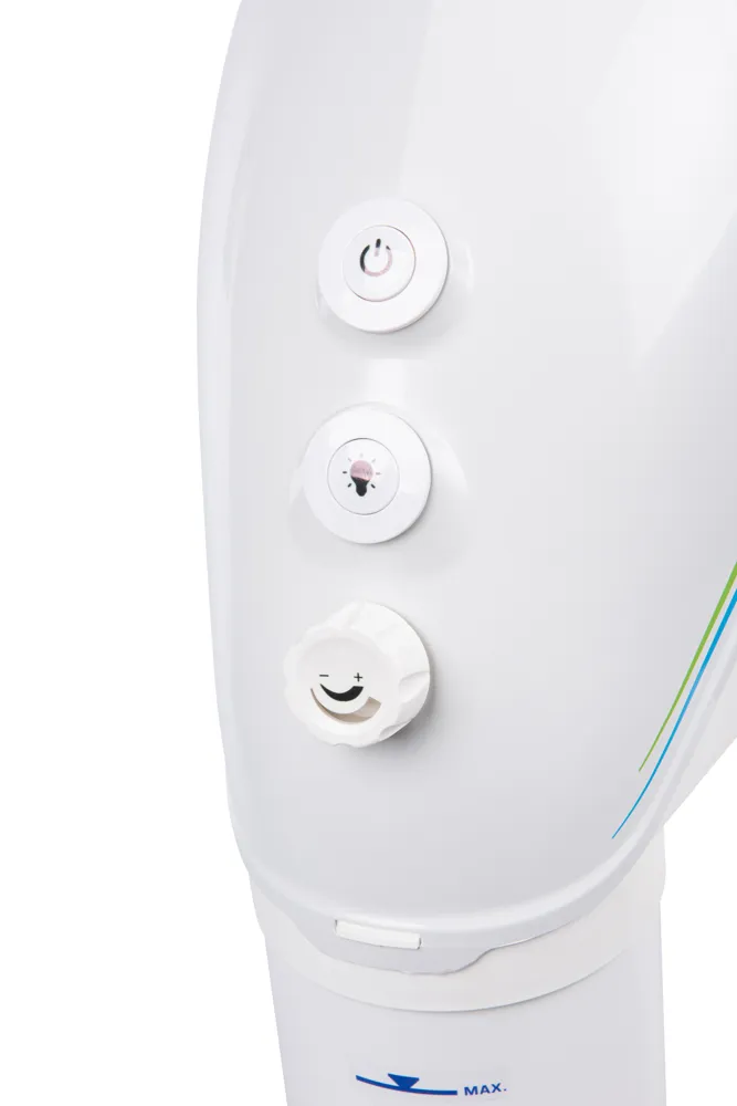 Противотечение NEW AquaJet 50, 50 м³/ч (Чехия) Azuro, 1.1 кВт, 220 В, навесное с LED освещением — фото 2