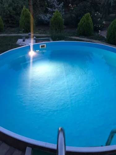 RGB hang-on light for frame pools, LED 8 W, 12 V, with transformer, 360 lm, 120° — photo 3