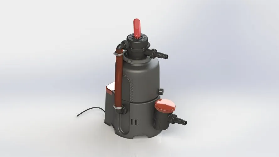 Filtration station 6 m³/h, for 18 kg of sand, Azuro — photo 3