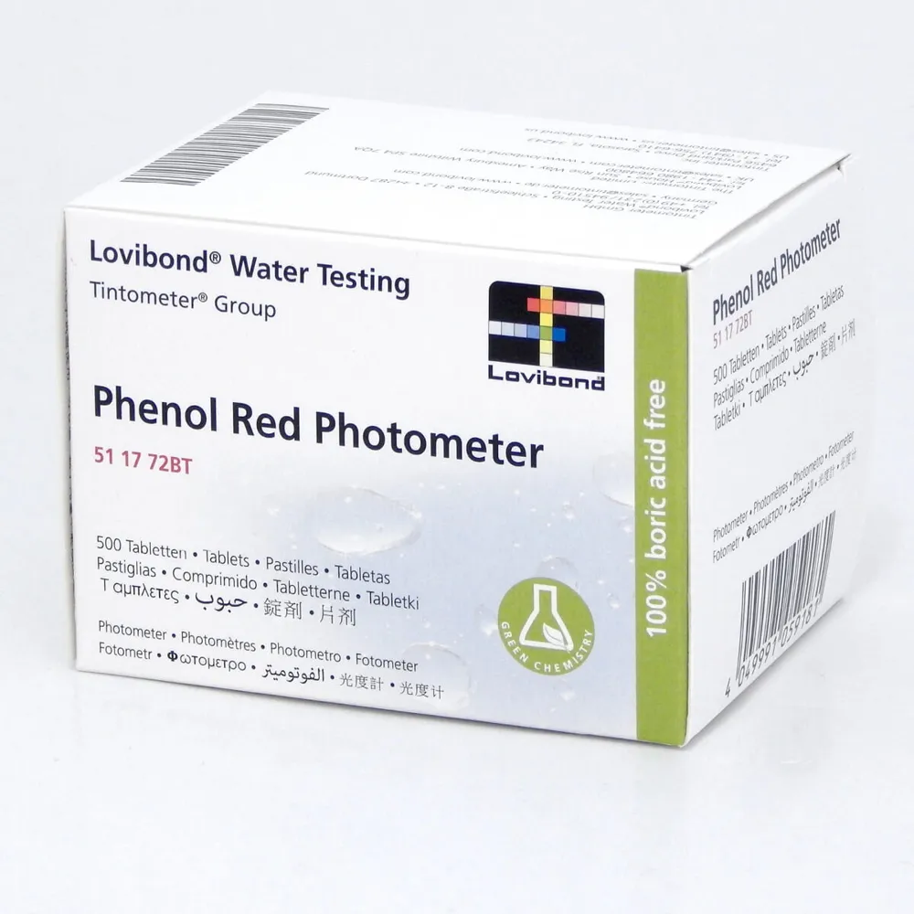 Tablets for pH photometer. Price per blister (500 tablets per box), Lovibond (Germany) — photo 1