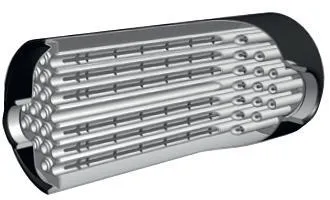 Maxi-flo 60 kW tubular heat exchanger AISI 316L, MF200 — photo 2
