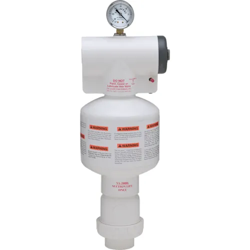 VAC safety vacuum valve