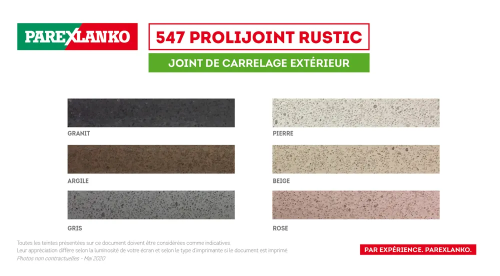 Grout 547 Gris (Grey) shade, 25 kg PROLIJOINT RUSTIC — photo 2