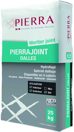 Затирка для фасадів Pierra при шві 7-8мм, 7-12кг/м2