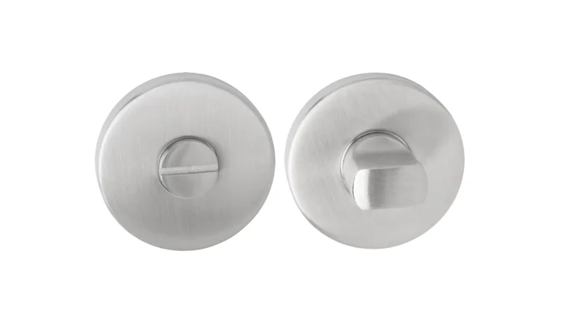 Elephant WC turn, round, stainless steel
