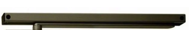 GEZE slide arm, hold-open, for TS 1500, brown