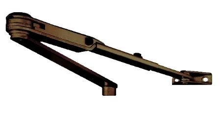 GEZE scissor arm, hold-open, for TS 4000, brown