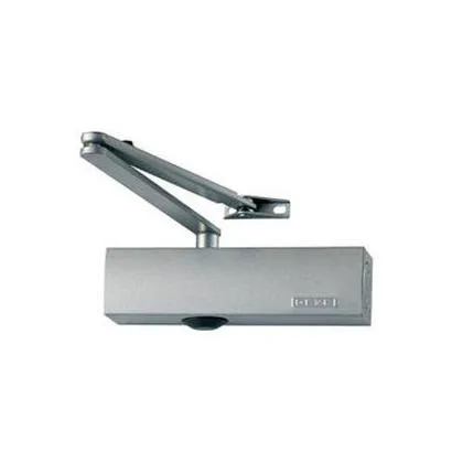 GEZE TS 2000 V BC hold open door closer with scissor arm, silver