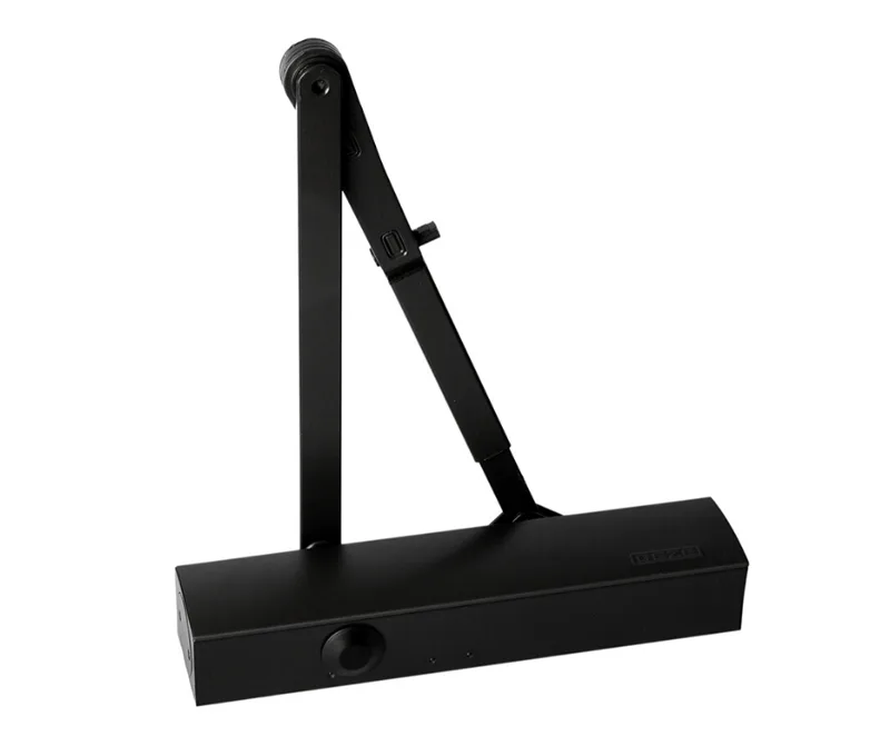 GEZE TS 4000 hold open door closer with scissor arm, black