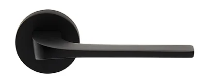 Ilavio 2081 handle on round rose, matt black