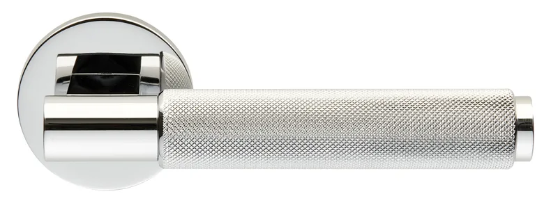 Ilavio 2411 handle on round rose, chrome