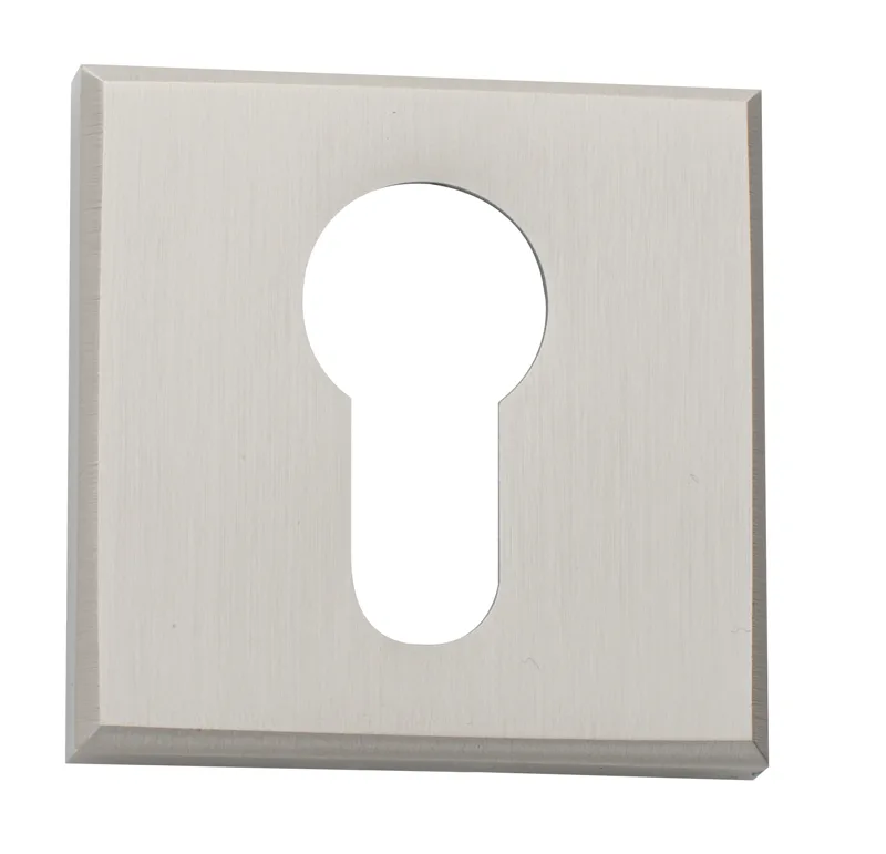 Ilavio 1100 PZ cylinder escutcheon, satin nickel