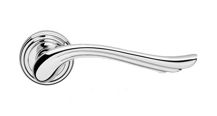 Linea Cali Aria handle on round rose 11, chrome