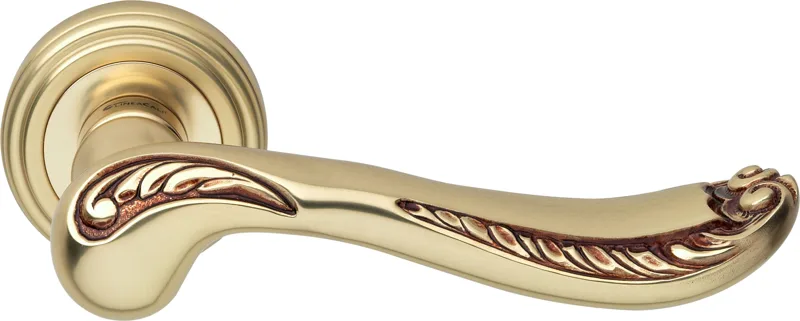 Linea Cali Lady handle on round rose 11, French gold
