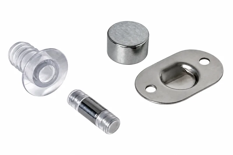 Concealed door stop NF Stopio InFloor, transparent
