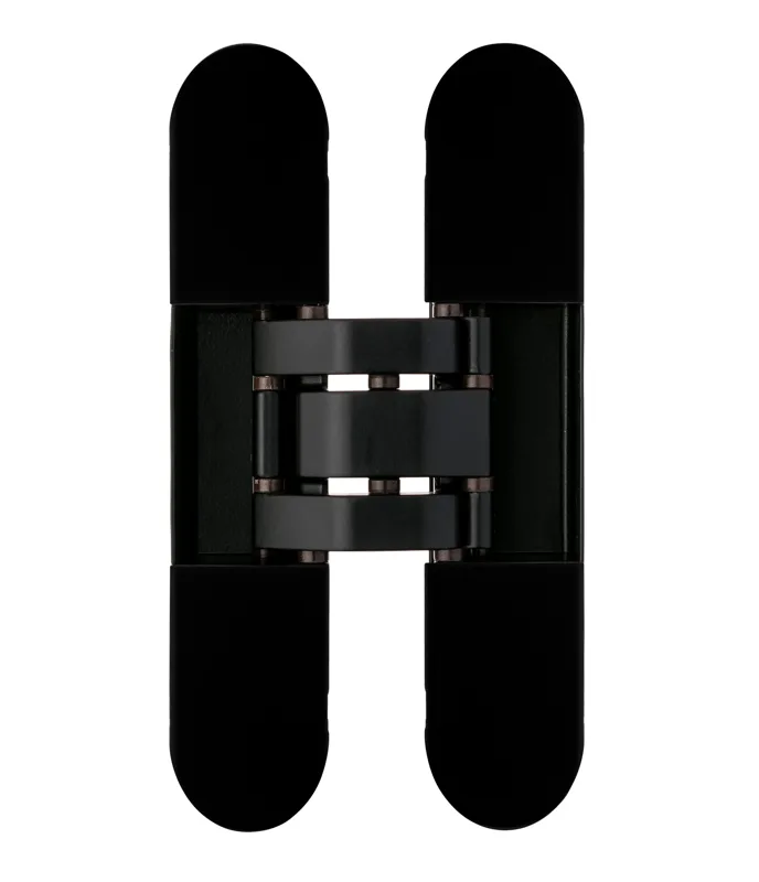 Concealed door hinge, OTLAV 23×120, matt black