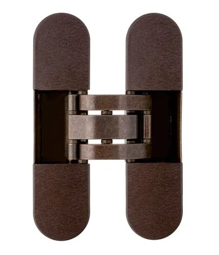 Concealed door hinge, OTLAV 30×120, bronze
