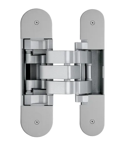 Concealed door hinge, OTLAV 32×130, offset, satin chrome