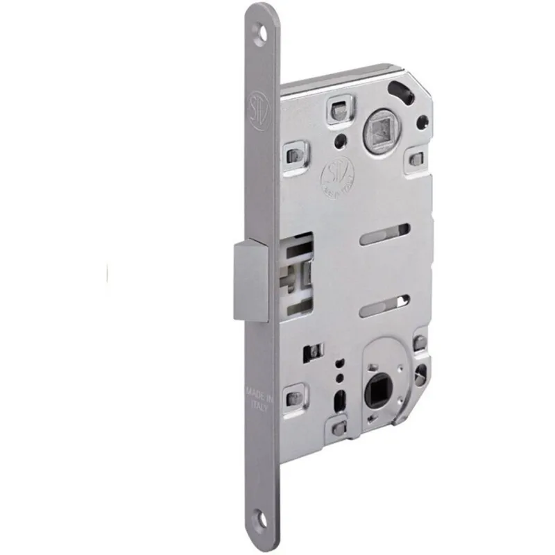 STV Medium WC mortise lock, satin chrome