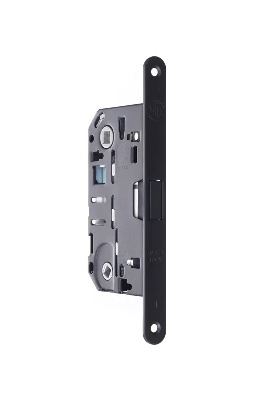STV Attrazione WC magnetic mortise lock, matt black